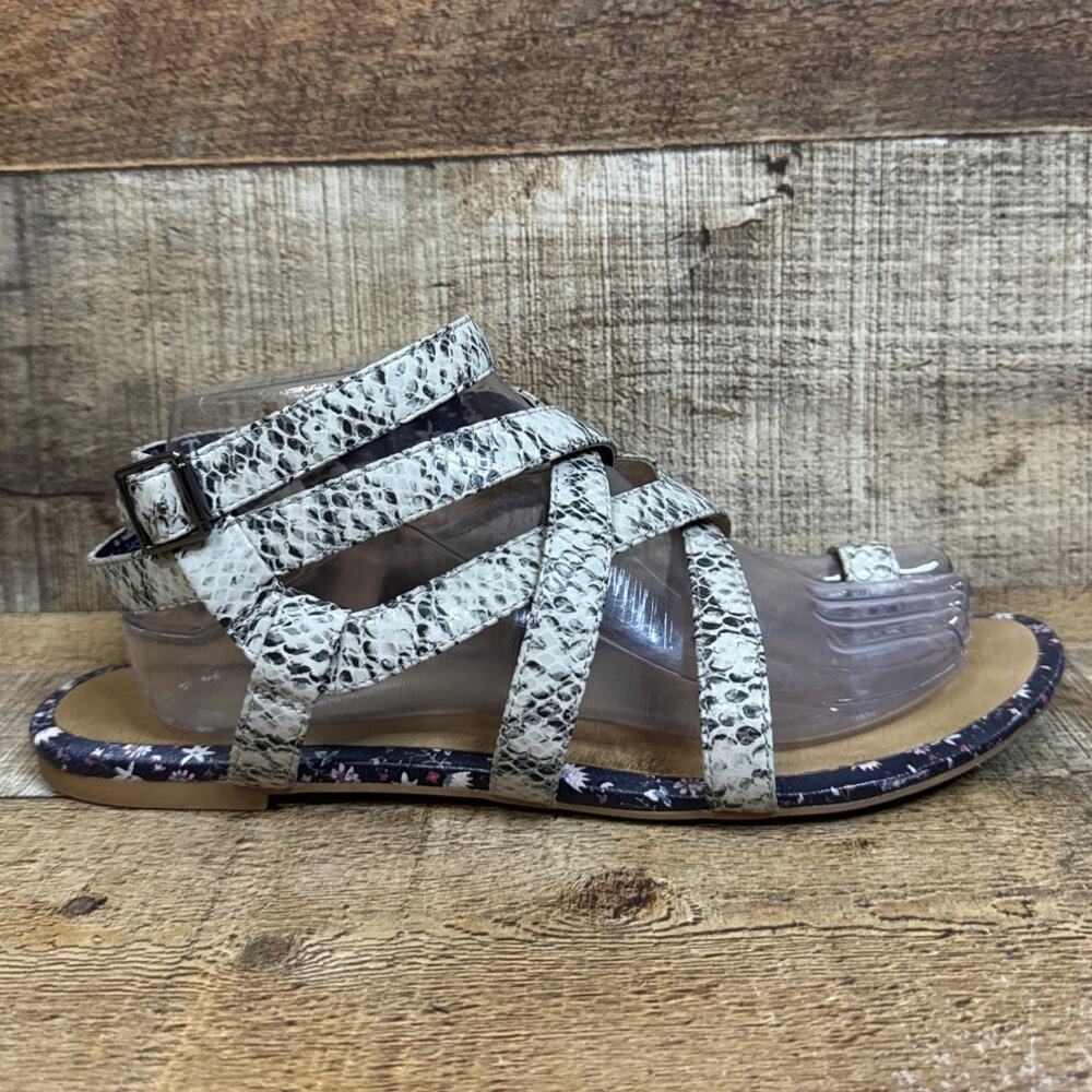 Cabi 6002 Athena Gladiator Sandals Python Snake L… - image 6